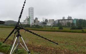 Bild Akustische Kamera im Freifeldeinsatz