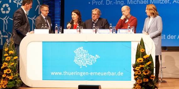 Bild Podium 7. Erneuerbare Energien- und Klimakonferenz