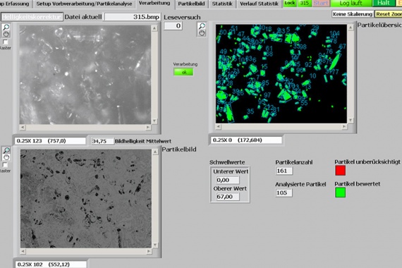 Bild Prozessmonitoring (Gipsherstellung)