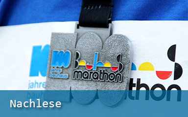 Bild Medaille Bauhaus-Marathon