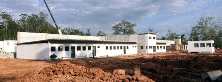 MEACS Brazil Gefängnis-Baustelle in Brasilien