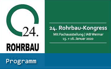 Bild Ankündigung 245. Rohrbau-Kongress Programm