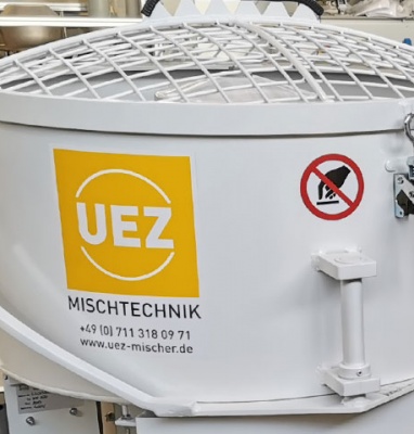 Tellermischer MZ der Fa. UEZ MIschtechnik GmbH