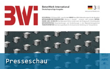 Bild Banner Presseschau BetonWerk International 03/2020