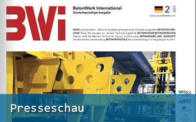 Bild Presseschau IAB Weimar BetonWerk International