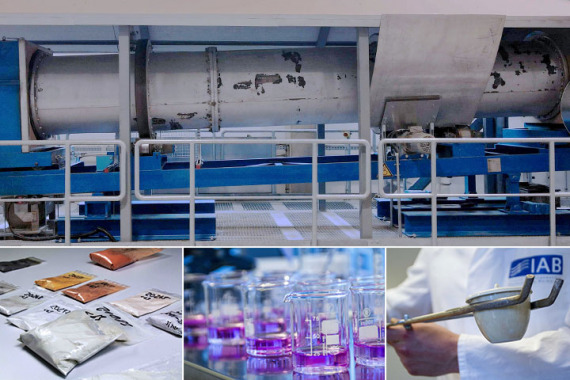 Kalzinierung mineralischer Rohstoffe am IAB Weimar