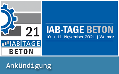 Bild IAB-Ankündigung IAB-TAGE BETON 2021 in Weimar