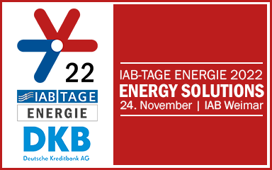 Bild Banner IAB-Tage Energie 2022 mit der Energy Solutions