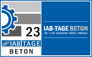 Bild Banner Fachtagung IAB-TAGE »BETON« 2023