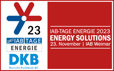 Bild Banner IAB-Tage Energie 2023 mit der Energy Solutions