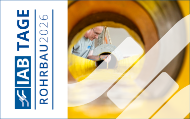 Bild Event-Banner IAB-TAGE »ROHRBAU« am 21. + 22. Januar 2026