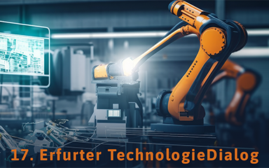 Bild Moderne Screen und automatisierte Fertigung mittels Roboterarm